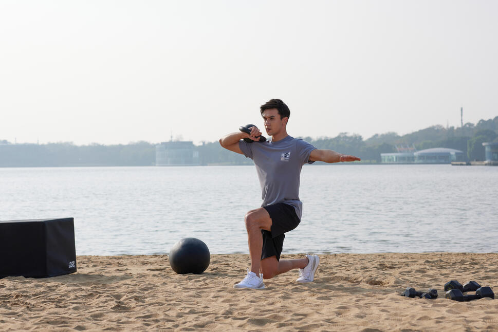 DOMYOS(ドミオス) フィットネス ショートパンツ ファスナーポケット付き メンズ