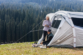 QUECHUA (ケシュア) キャンプ インフレータブルテント fresh&black AIR SECONDS 4.1 4人用 1ルーム
