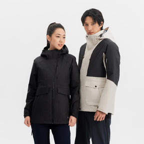 FORCLAZ (フォルクラ) 登山・トレッキング ダウンジャケット 3WAY TRAVEL 500 メンズ