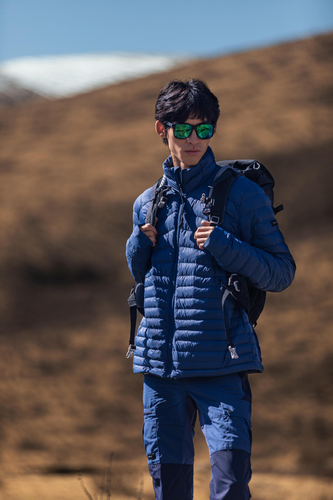 FORCLAZ（フォルクラ）登山・トレッキング ダウン TREK 100 (フード無し)