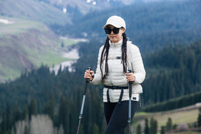 FORCLAZ (フォルクラ) 登山・トレッキング ダウンジャケット TREK 100 撥水 - レディース