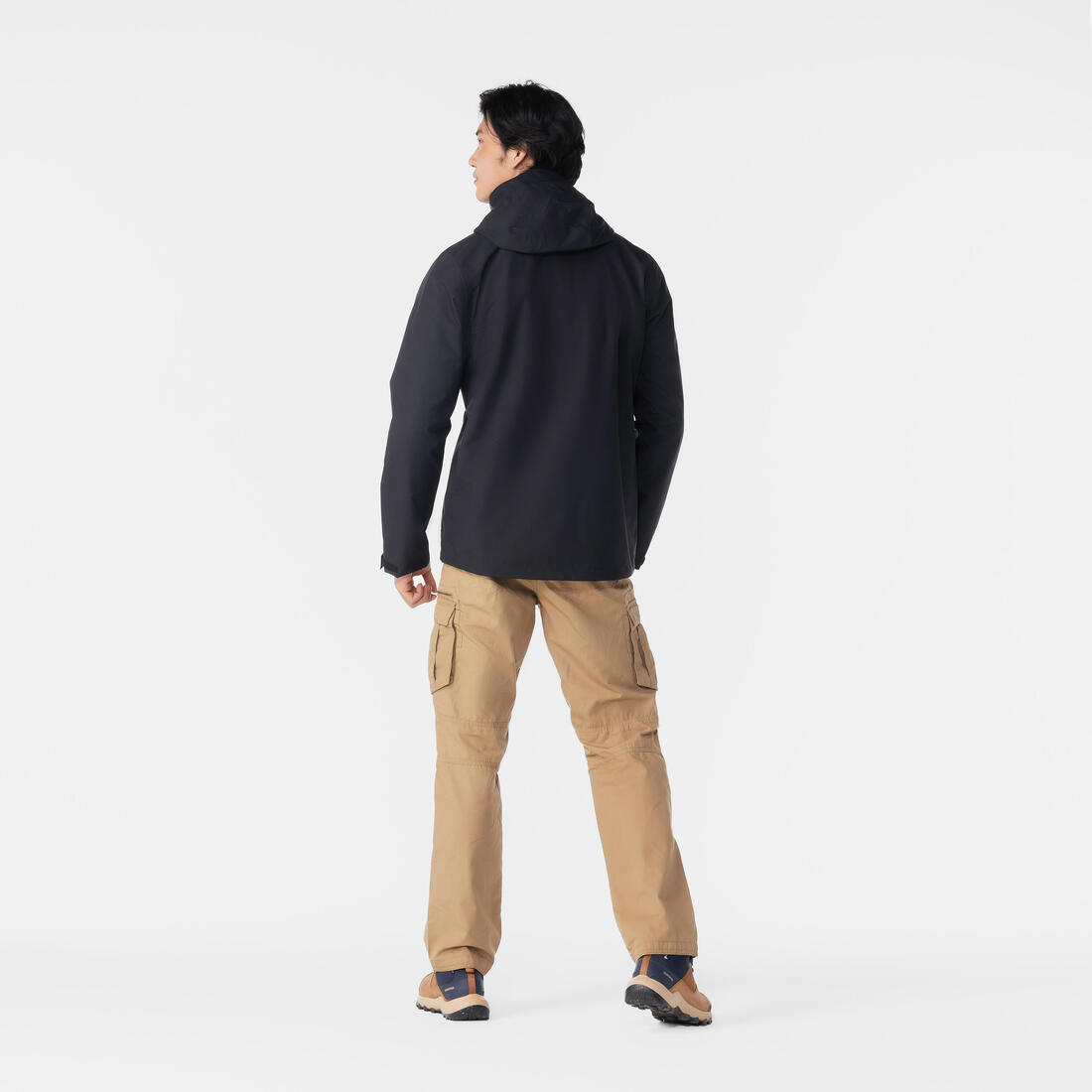 QUECHUA (ケシュア) メンズ3WAY トラベル トレッキング 防水ジャケット - TRAVEL 100 0°C - CN