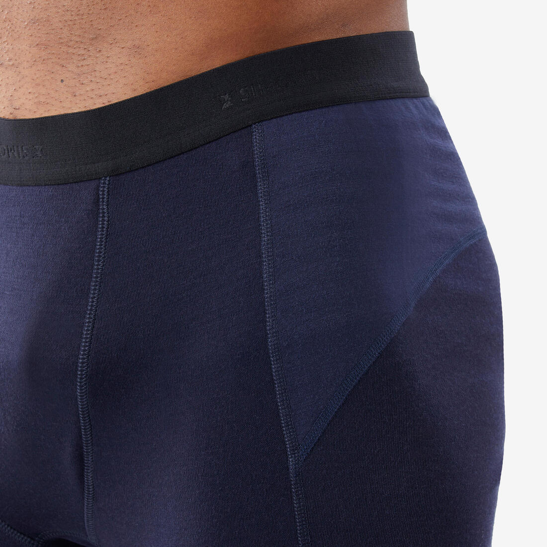 FORCLAZ (フォルクラ) 登山・トレッキング メリノタイツ Trek 900 メンズ - ネイビー