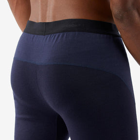 FORCLAZ (フォルクラ) 登山・トレッキング メリノタイツ Trek 900 メンズ - ネイビー