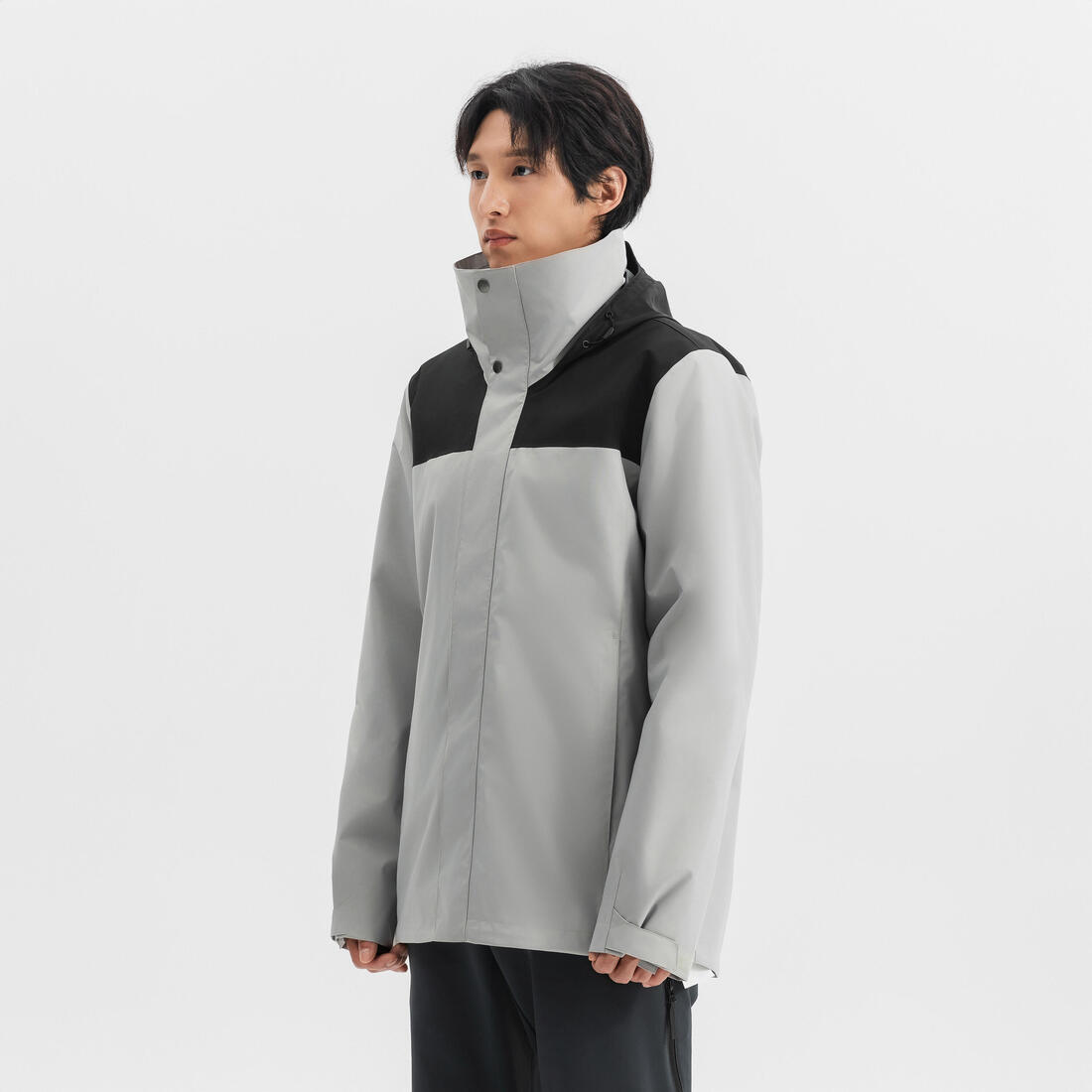 QUECHUA (ケシュア) メンズ3WAY トラベル トレッキング 防水ジャケット - TRAVEL 100 0°C - CN