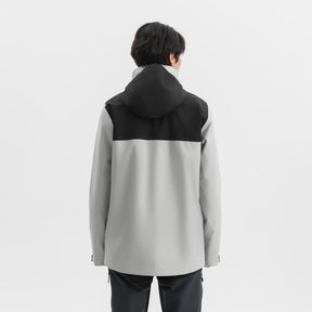 QUECHUA (ケシュア) メンズ3WAY トラベル トレッキング 防水ジャケット - TRAVEL 100 0°C - CN