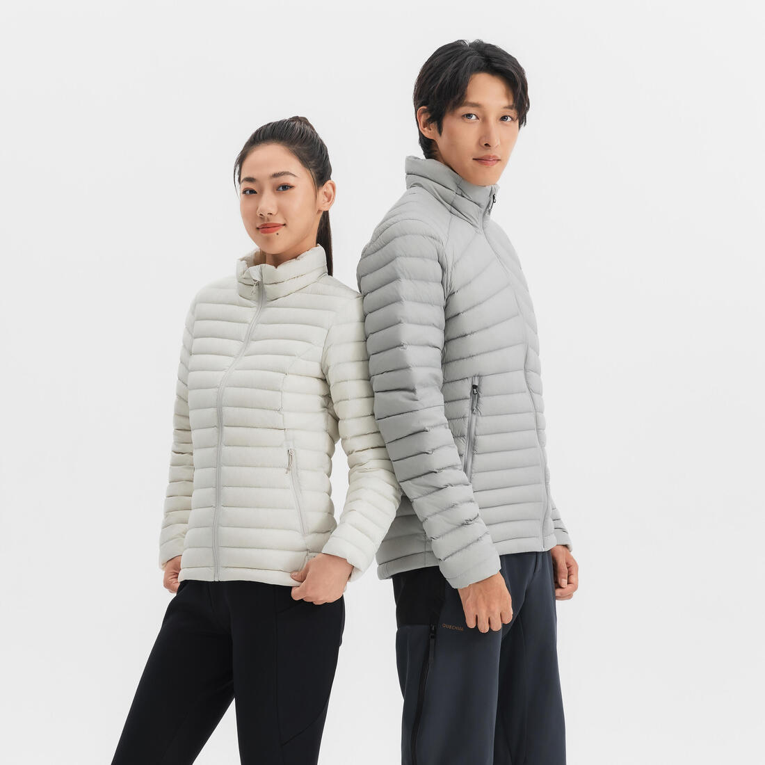 FORCLAZ（フォルクラ）登山・トレッキング ダウン TREK 100 (フード無し)