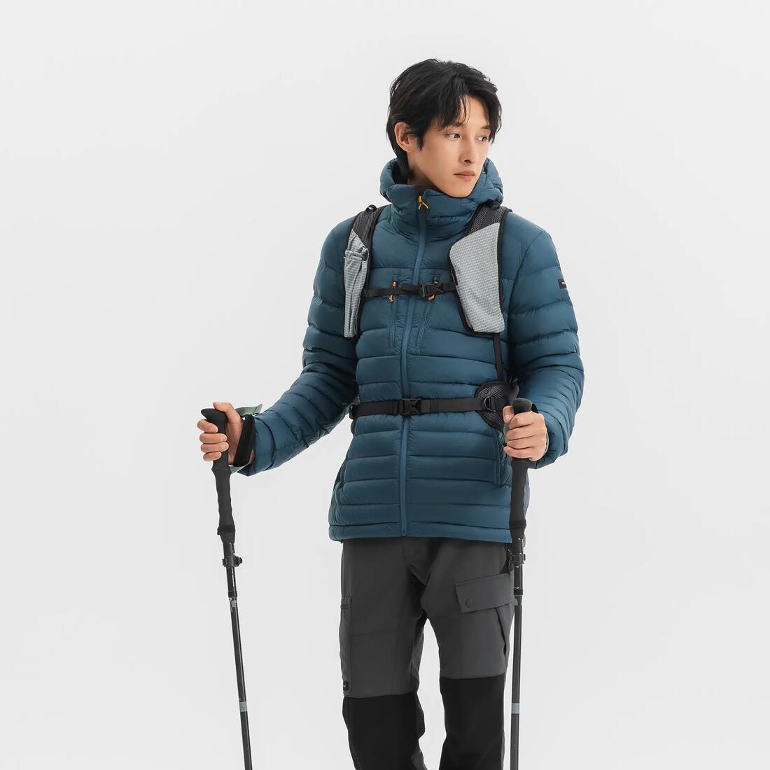 FORCLAZ（フォルクラ）登山・トレッキング フード付ダウン