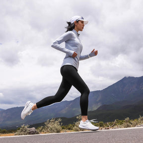 Women's Running Leggings Black - Run 100 Series