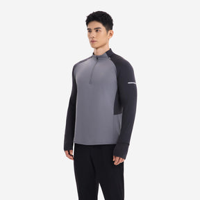 KIPRUN（キプラン）ランニング 長袖Tシャツ ハーフファスナー Run 500 Dry  メンズ
