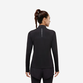 KIPRUN (キプラン) ランニング レディース 長袖Tシャツ ハーフファスナー Dry+
