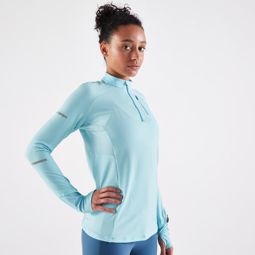 KIPRUN(キプラン) ランニング 長袖Tシャツ WARM LIGHT レディース
