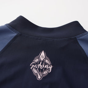 OLAIAN(オライアン) サーフィン 長袖Tシャツ UVカット ファスナー付き 500 メンズ