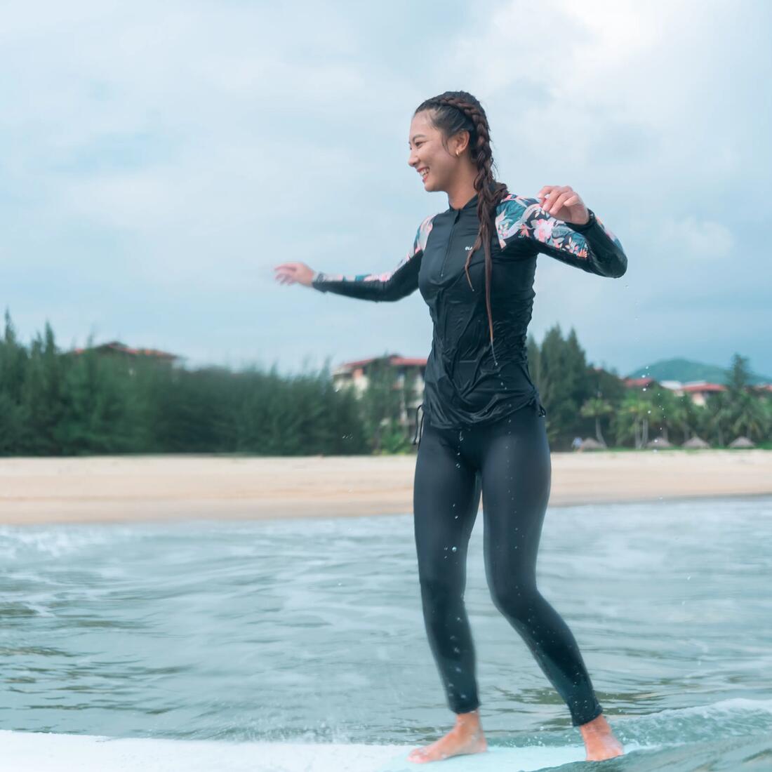 RASH WET SUITS 水着 カーキ/パープル　ストライプ　30 RASH WET SUITS 水着 カーキ/パープル ストライプ 30 RASH WET SUITS