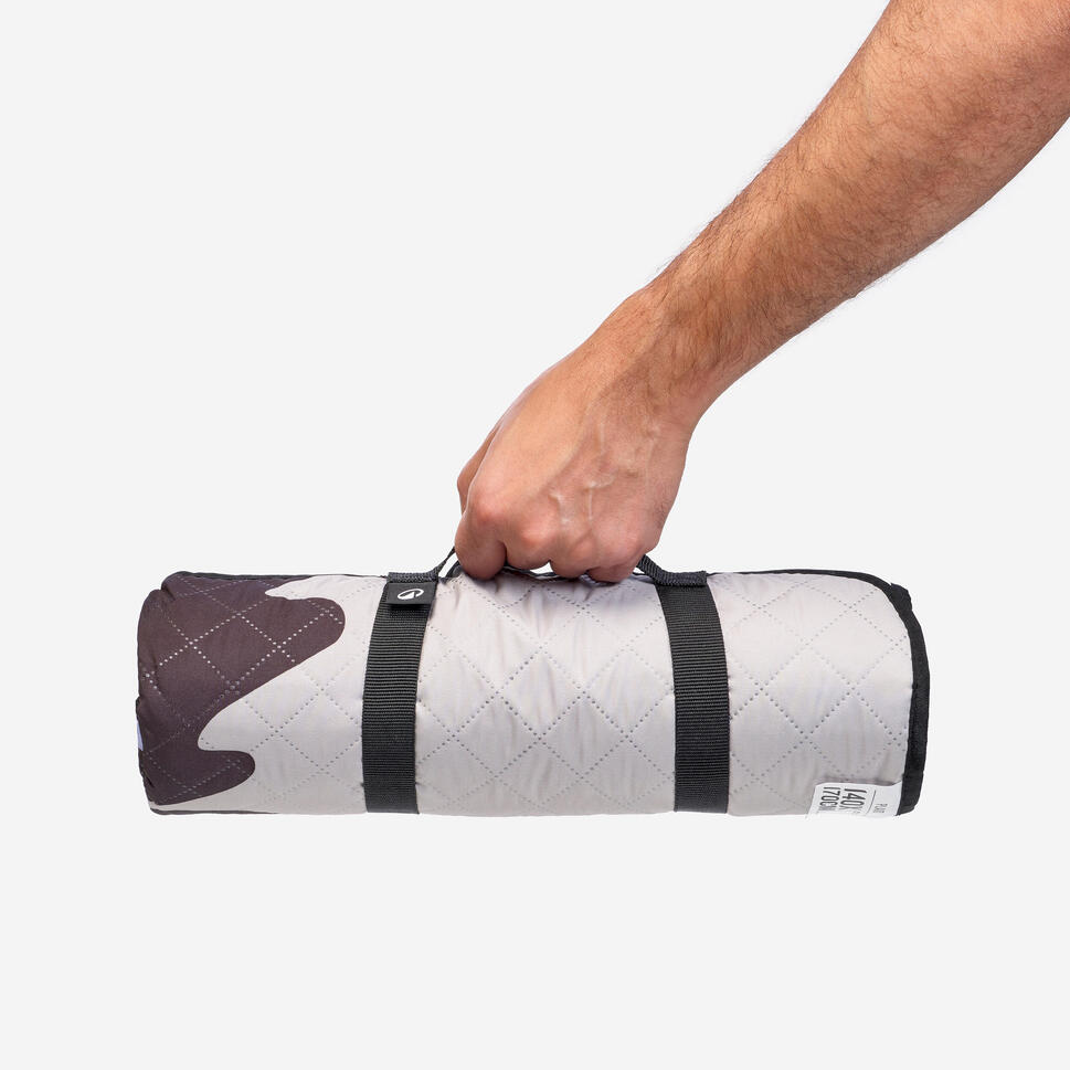 QUECHUA (ケシュア) キャンプ・ピクニック ブランケット 快適 170 x 140cm