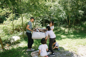 QUECHUA (ケシュア) キャンプ インフレータブルテント fresh&black AIR SECONDS 4.1 4人用 1ルーム