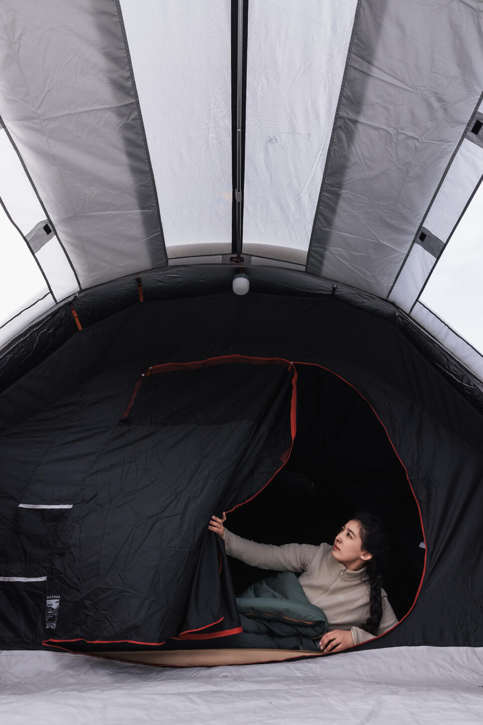 QUECHUA (ケシュア) キャンプ インフレータブルテント fresh&black AIR SECONDS 4.1 4人用 1ルーム