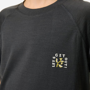 QUECHUA (ケシュア) 登山・ハイキング キッズ（7～15歳）Tシャツ メリノ MH900