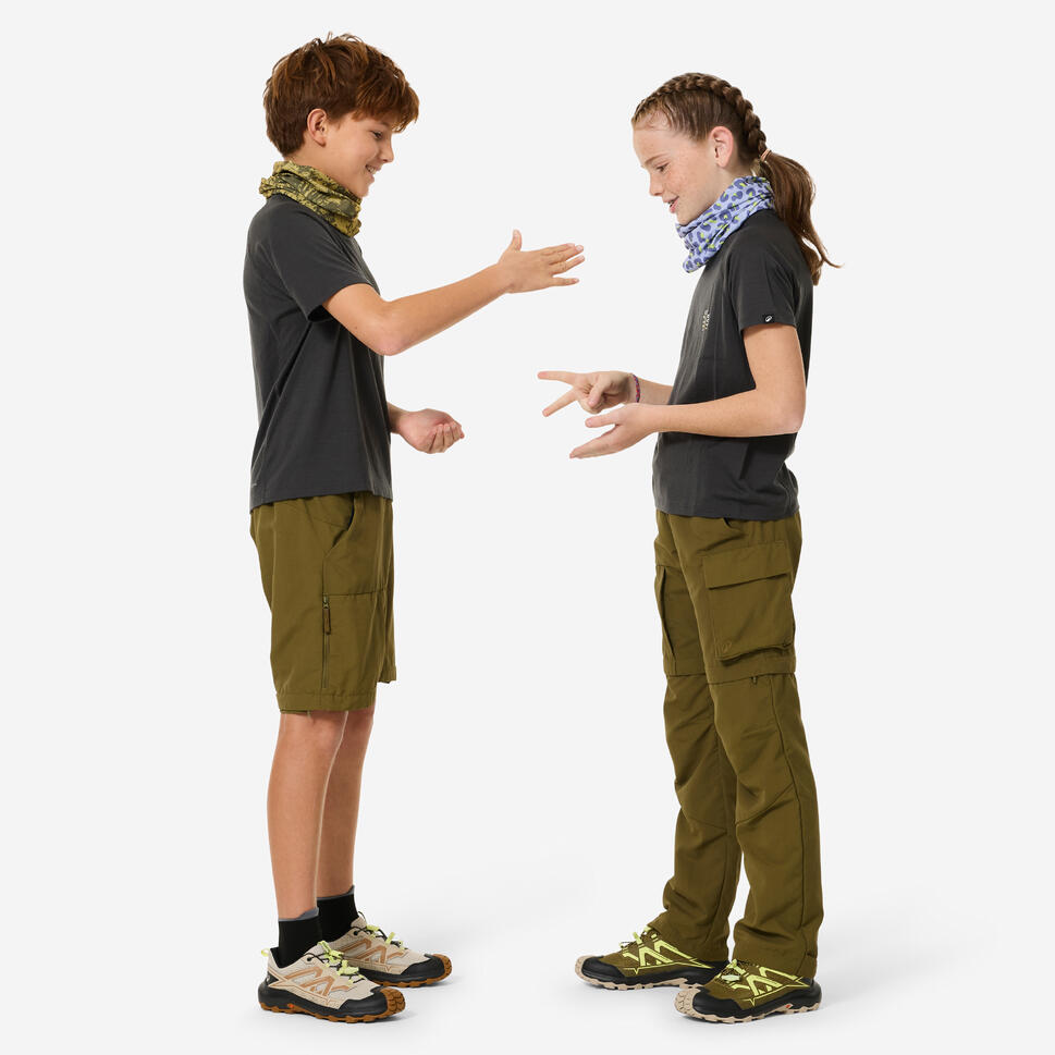 QUECHUA (ケシュア) 登山・ハイキング キッズ（7～15歳）Tシャツ メリノ MH900