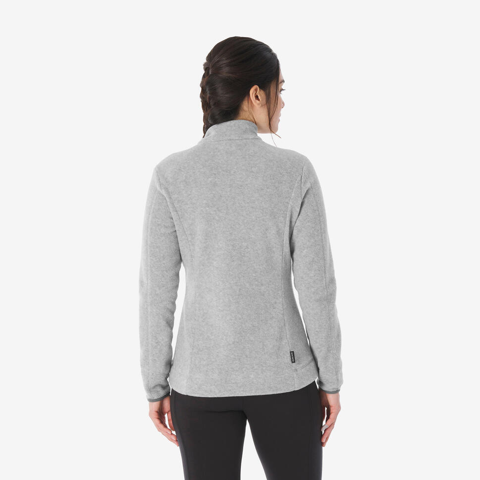 QUECHUA（ケシュア）登山・ハイキング フリース フルジップ MH 100 - レディース