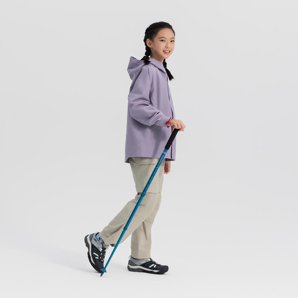 QUECHUA (ケシュア) 登山・ハイキング キッズ ハイキングジャケット MH900 7～15歳 軽量 防水