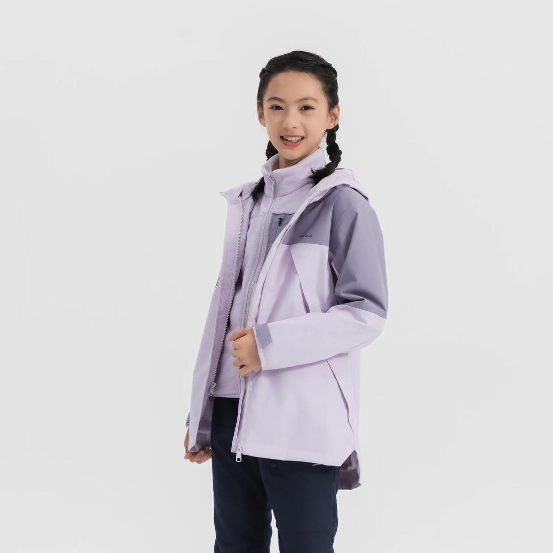 QUECHUA (ケシュア) 登山・スノーハイキング キッズ フリース 3WAY SH500