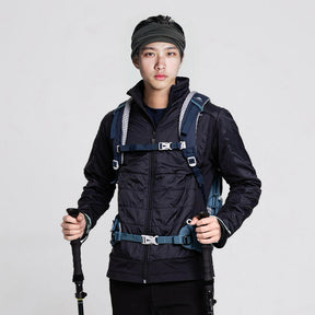 QUECHUA (ケシュア) 登山・ハイキング メンズ フリースジャケット ハイブリッド ウォーム MH900 Mountain