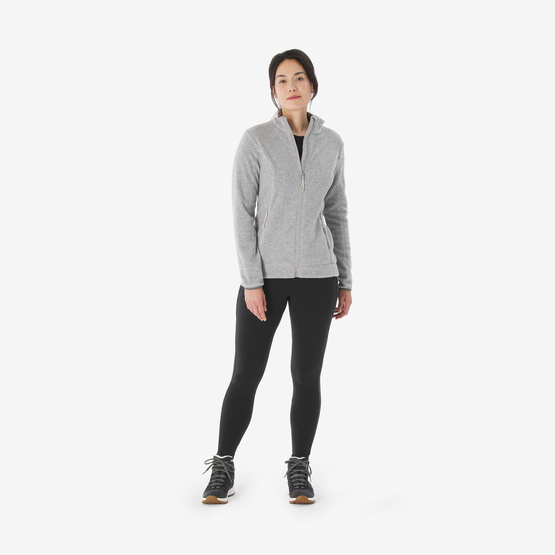 QUECHUA（ケシュア）登山・ハイキング フリース フルジップ MH