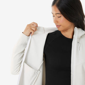 QUECHUA (ケシュア) 登山 ハイキング レディース フリース フルファスナー MH500