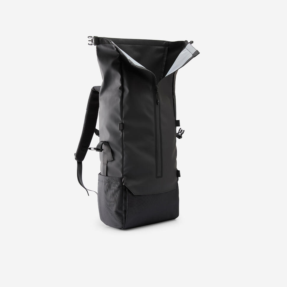 29L バックパック ロールトップ ノートパソコンポケット付き