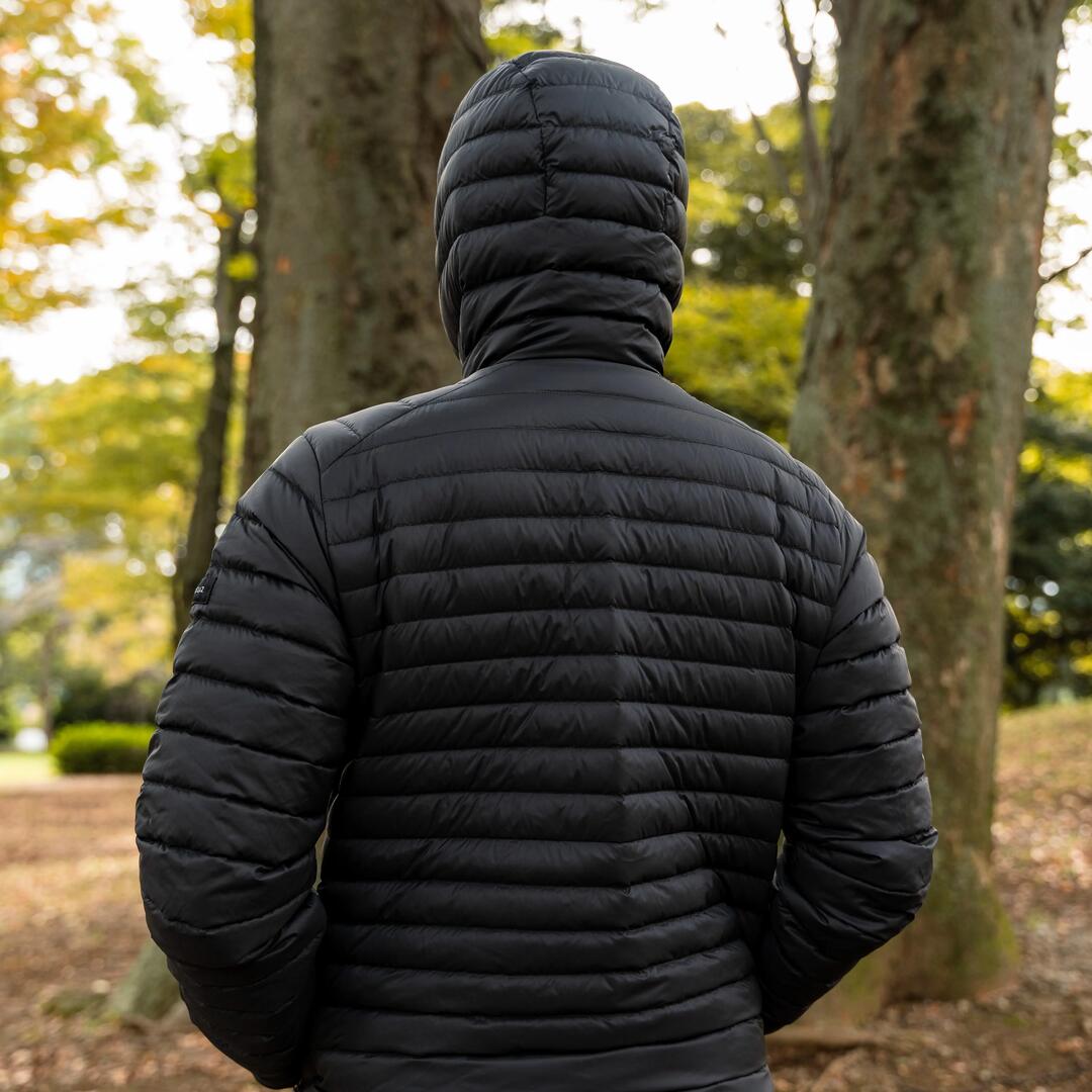 FORCLAZ（フォルクラ）登山・トレッキング フード付き ダウン