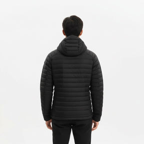 FORCLAZ（フォルクラ）登山・トレッキング フード付き ダウンジャケット TREK 100 メンズ