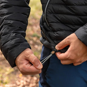 FORCLAZ（フォルクラ）登山・トレッキング フード付き ダウンジャケット TREK 100 メンズ