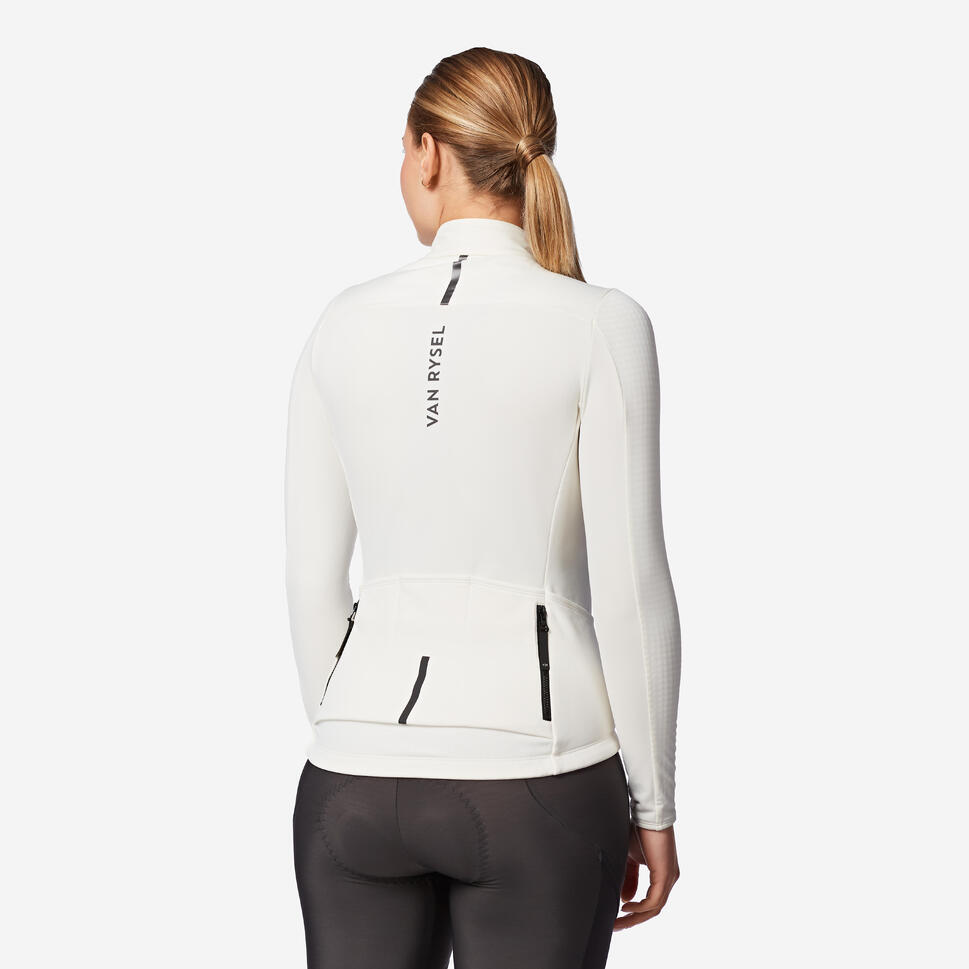 VANRYSEL (ヴァンリーゼル) レディース ミッドシーズン 長袖 ロードバイク ジャージ EDR