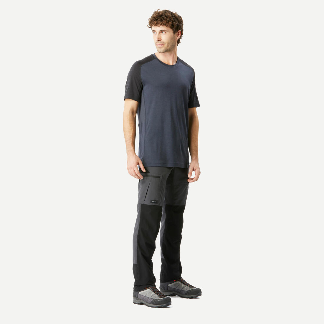 FORCLAZ (フォルクラ) 登山・トレッキング メンズ 半袖Tシャツ メリノウール MT500