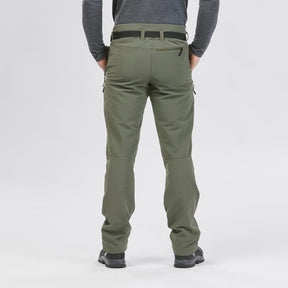 QUECHUA (ケシュア) 登山・スノーハイキング メンズ ロングパンツ ウォーム 撥水加工 SH100