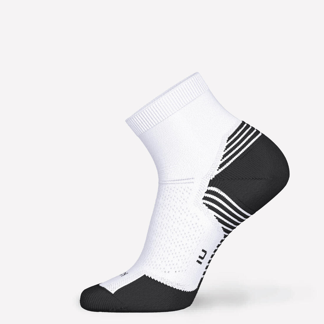 KIPRUN (キプラン) ランニング ソックス 厚手 ミドルカット RUN500 2足組