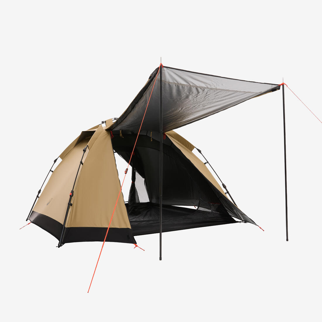 QUECHUA (ケシュア) キャンプ テント 簡単 メッシュ 拡張可能リビング クイックオープンシステム ARPENAZ3 3人用