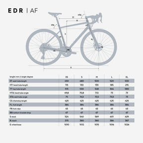 VANRYSEL (ヴァンリーゼル) ロードバイク EDR AF CLARIS