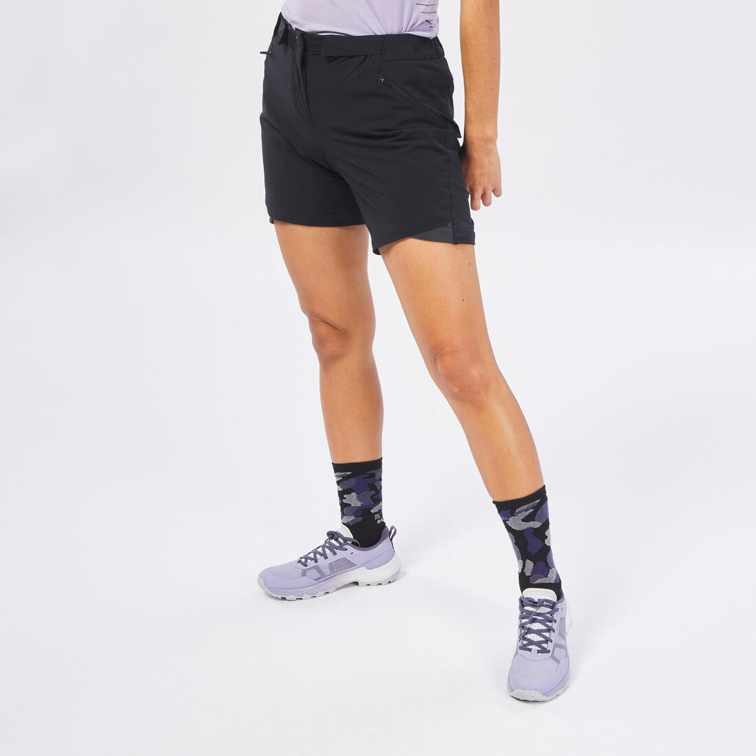 QUECHUA (ケシュア) 登山・ハイキング レディース モジュラー式パンツ MH500