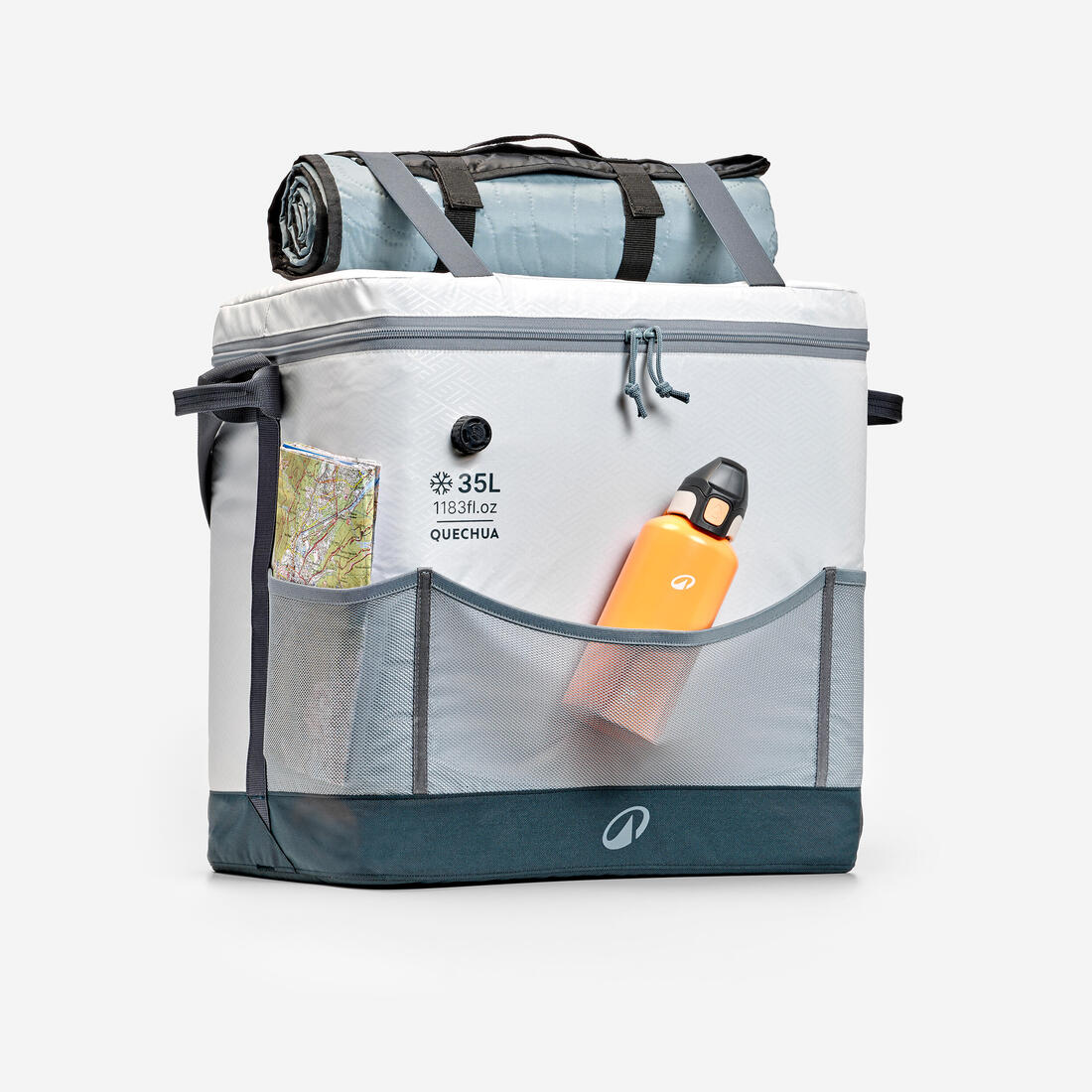 QUECHUA (ケシュア) キャンプ クーラーボックス 17時間保冷 500 35L