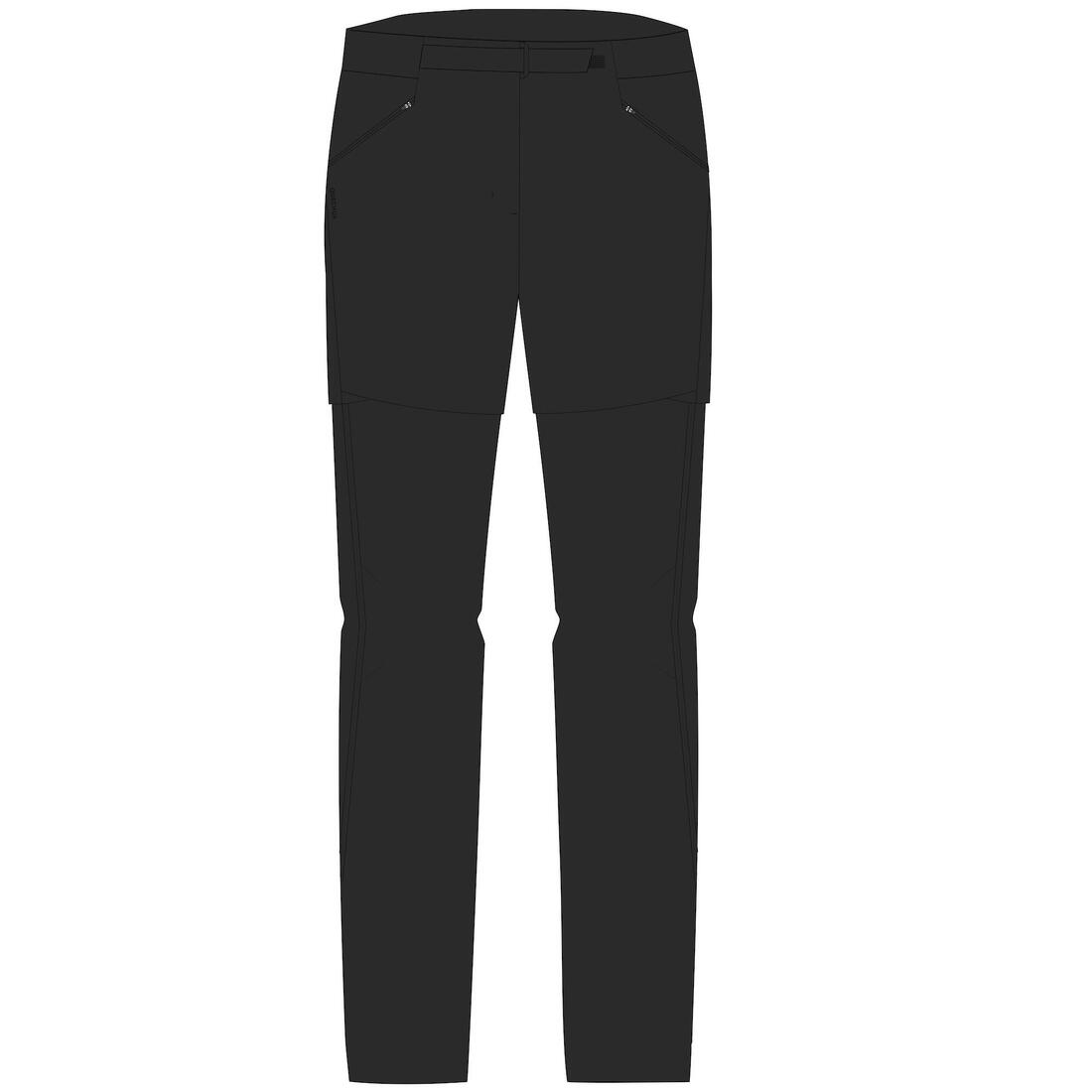 QUECHUA (ケシュア) 登山・ハイキング レディース モジュラー式パンツ MH500