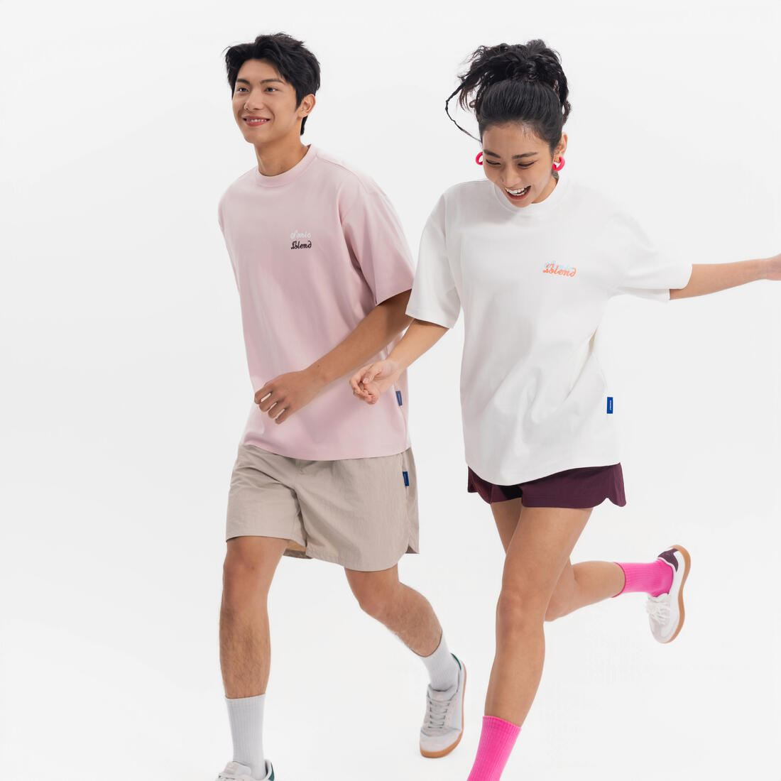 スポーツウェア ジェンダーレス ルーズコットンTシャツ