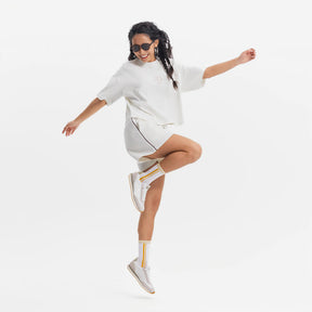 スポーツウェア オーバーサイズ クロップTシャツ