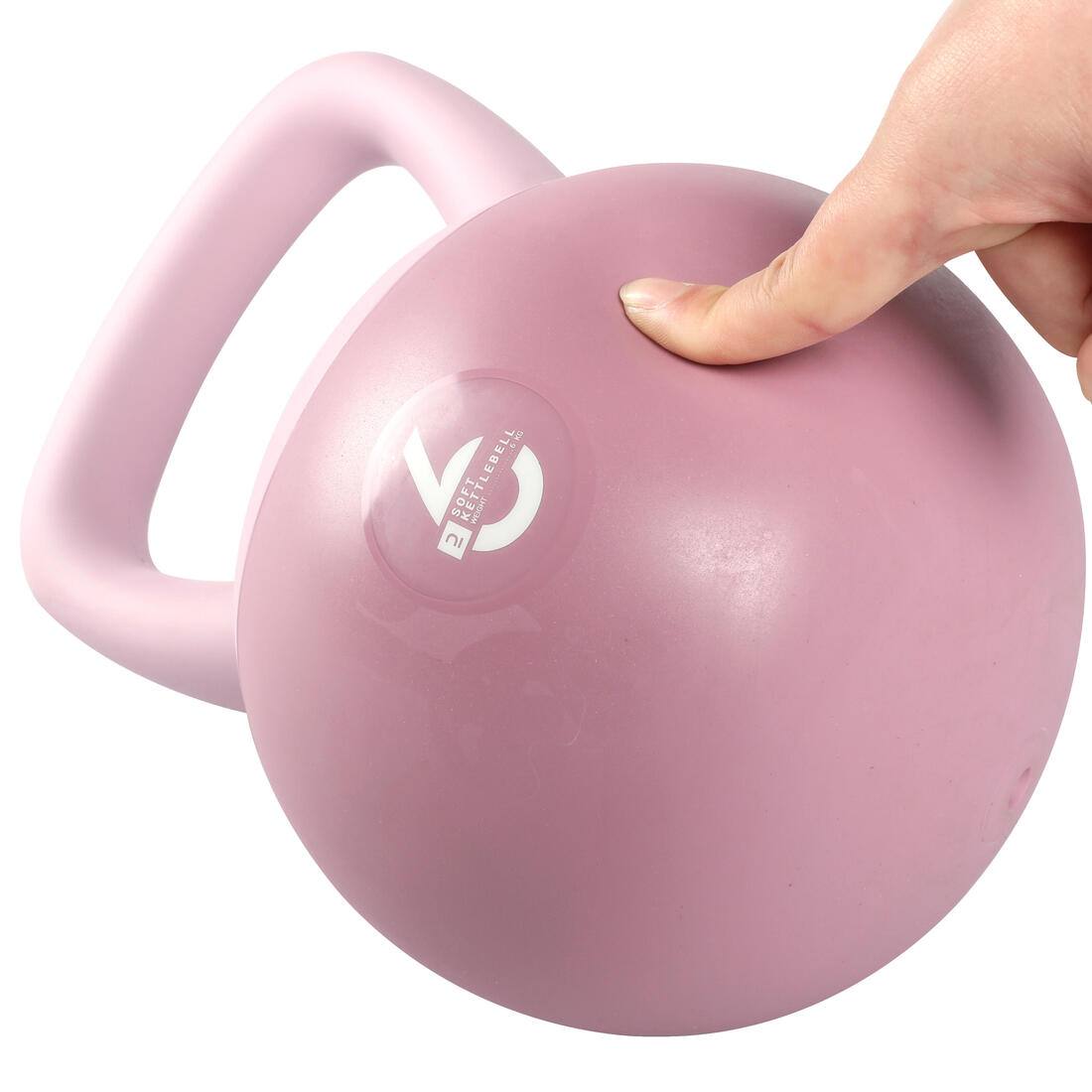 DOMYOS (ドミオス) フィットネス ケトルベル ソフト 安全ボトム CN 8kg