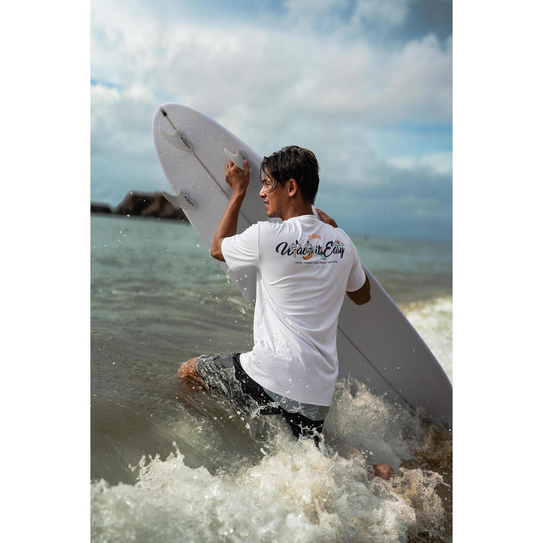 OLAIAN (オライアン) サーフィン メンズ Tシャツ UVカット 水中用