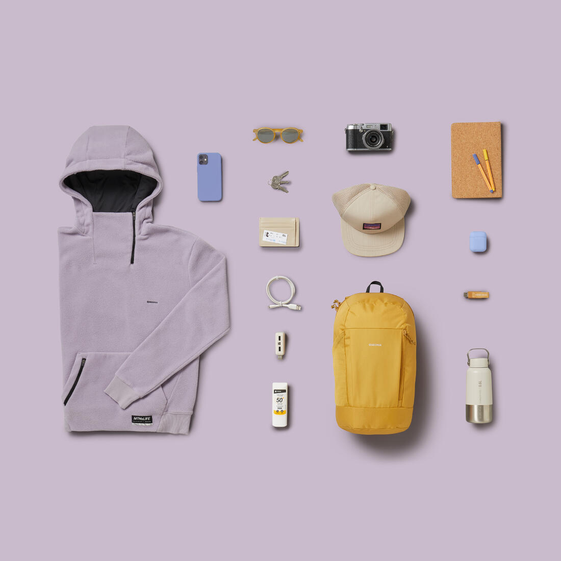 QUECHUA (ケシュア) 登山・ハイキング バックパック Arpenaz NH100 10L