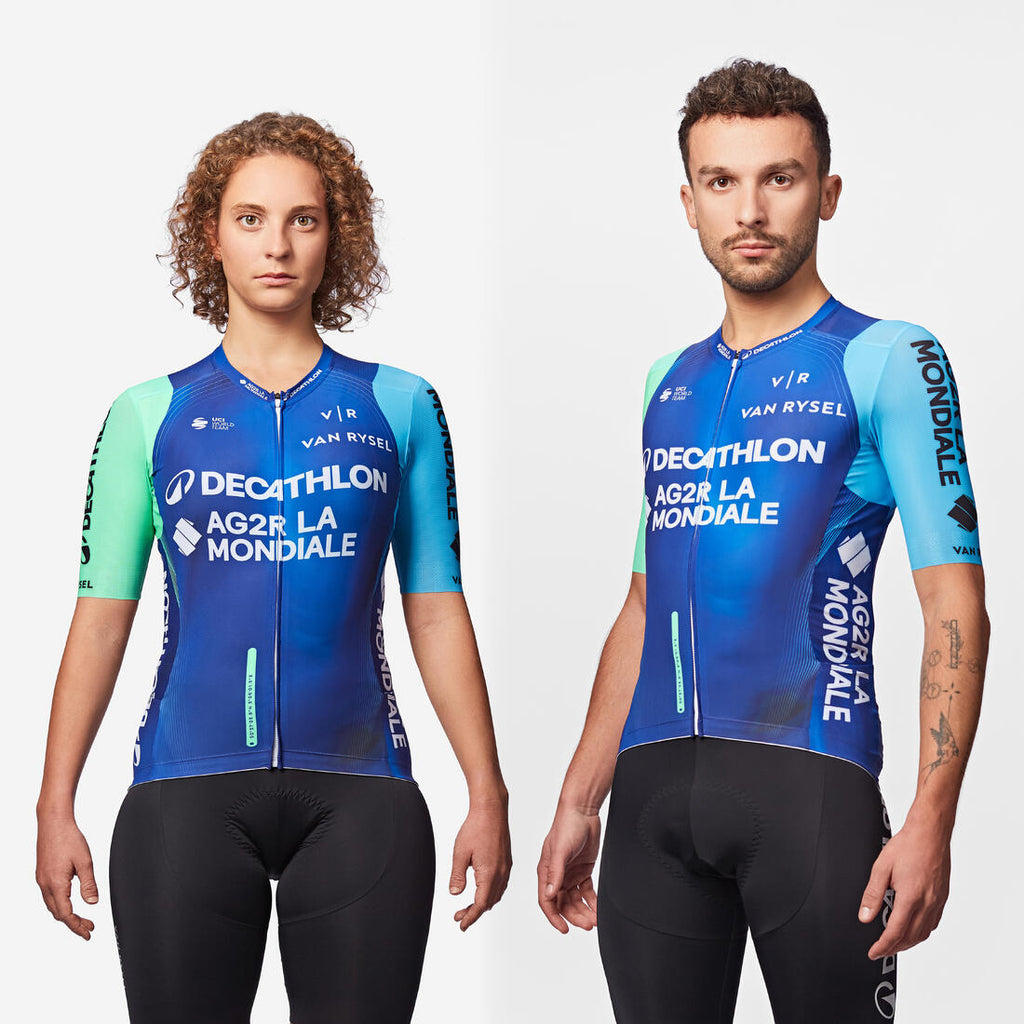 選手支給品 デカトロンAg2rラモンディアル エアロジャージ プロチーム 選手支給品 Decathlon デカトロンAG2Rラモンディアル エアロ