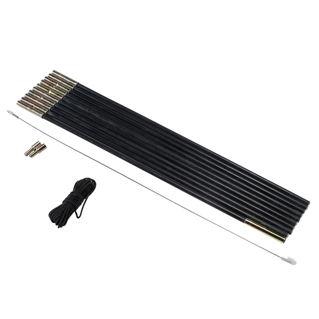 QUECHUA (ケシュア) 登山・ハイキング ファイバーグラス製テントポールキット  直径8.5mm