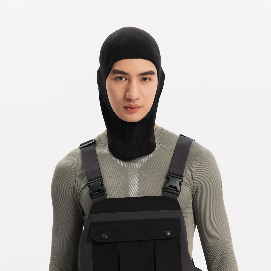 WEDZE (ウェッゼ) スキー 帽子 バラクラバ ヘルメット下 メリノウール